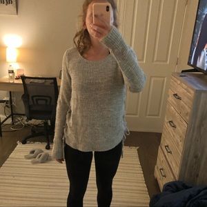 Tie Up Sides Sweater